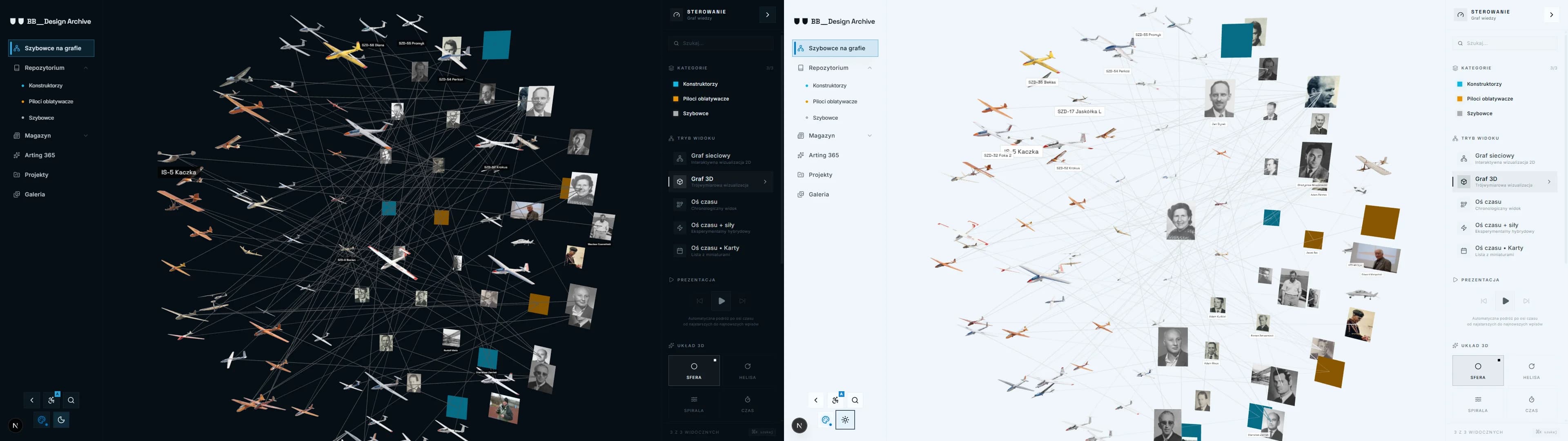Paleta Kolorów „Szybownictwo" – Delikatny Błękit w Szarościach
